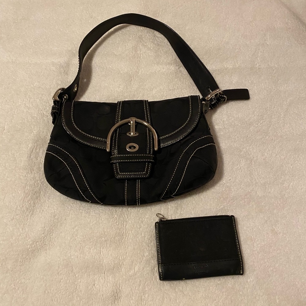 coach purse and wallet set